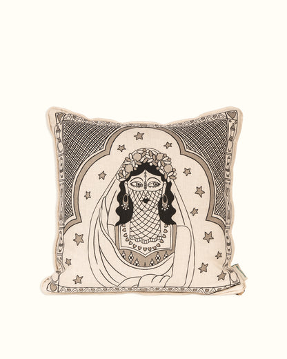 El Khatba Double-sided Square Cushion